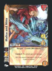 Malice and Mine FOIL